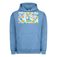 Pigment Pebble Blue daddy's drinking buddy Urban Hoodie - TumblerDesignByShophia