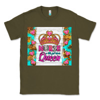 Army Green nurse a title just above queen tumbler Classic Tee - BundleAndBundleShop
