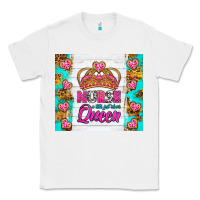 White nurse a title just above queen tumbler Classic Tee - BundleAndBundleShop