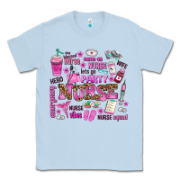 Dusty Blue come on nurse lets go party Classic Tee - AdoDesignShop
