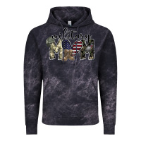 Cloud Black military mom Vintage Hoodie - SublimationCraftShop