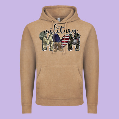 Military Mom Vintage Hoodie Designed By Sublimationcraftshop