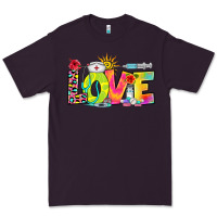 Plum love nurse summer Premium Tee - RanaPortraitStore