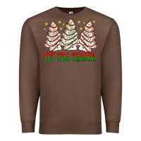 Chestnut tis' the season with christmas cakes  bbs Premium Sweatshirt - BundleAndBundleShop