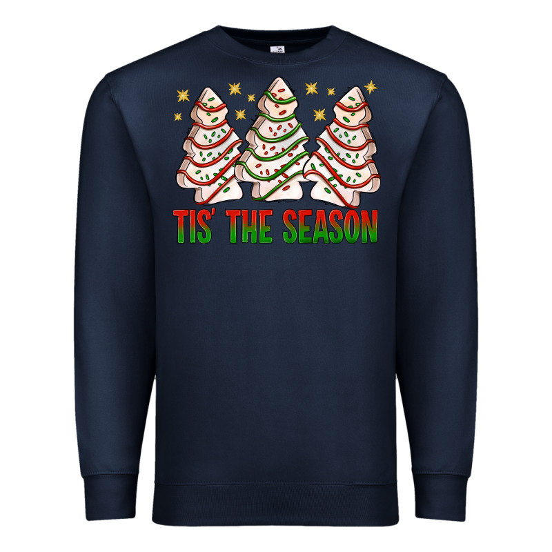 Tis' The Season With Christmas Cakes  Bbs Premium Sweatshirt by BundleAndBundleShop | Teevron