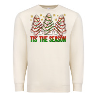 Sandshell tis' the season with christmas cakes  bbs Premium Sweatshirt - BundleAndBundleShop