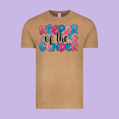 Keeper Of The Gender Vintage Tee Designed By Jahusdesignshop