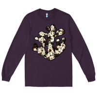 Plum cowhide cactus Long Sleeve Tee - JahusDesignShop