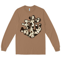 Toasted Coconut cowhide cactus Long Sleeve Tee - JahusDesignShop