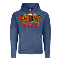 Vintage Denim christmas mommy claus Vintage Hoodie - FaDigitalArtStudio