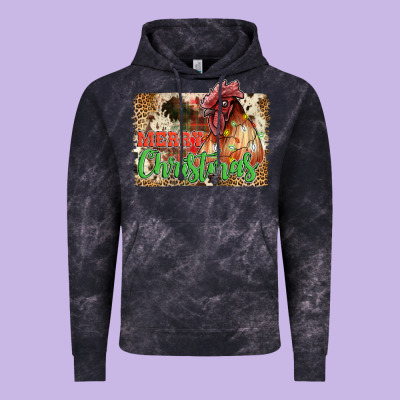 Merry Christmas Vintage Hoodie Designed By Jahusdesignshop