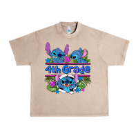 French Oak preview flower stitch 4 th grade Urban Heavy Tee - AdoDesignShop