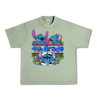 Oil Green preview flower stitch 4 th grade Urban Heavy Tee - AdoDesignShop