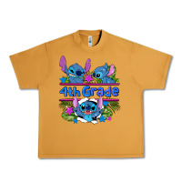 Preview Flower Stitch 4 Th Grade Urban Heavy Tee | Teevron