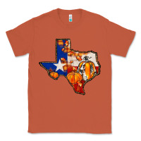 Copper texas map fall Classic Tee - JahusDesignShop