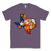 Lavender texas map fall Classic Tee - JahusDesignShop