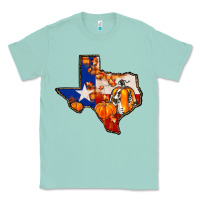 Seafoam texas map fall Classic Tee - JahusDesignShop