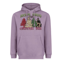 Lavender rocking around the christmas tree Heavyweight Hoodie - MaliasSmallBusiness
