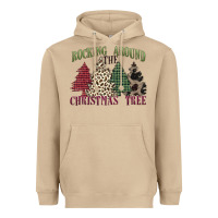 Mushroom rocking around the christmas tree Heavyweight Hoodie - MaliasSmallBusiness