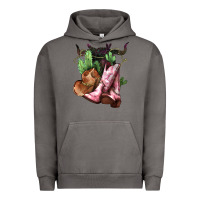 Pigment Tornado Cowgirl boots hat horns cactus Urban Hoodie - HowdyJamesFarm