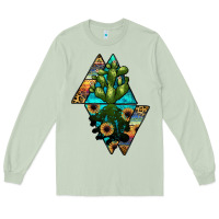 Matcha cactus1 Long Sleeve Tee - JahusDesignShop