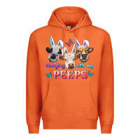 Carrot Hanging With My Peeps Cows Premium Hoodie - RanaPortraitStore