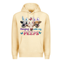 Pina Colada Hanging With My Peeps Cows Premium Hoodie - RanaPortraitStore