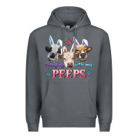 Rock Hanging With My Peeps Cows Premium Hoodie - RanaPortraitStore