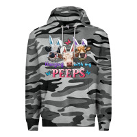 Slate Camo Hanging With My Peeps Cows Premium Hoodie - RanaPortraitStore