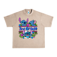 French Oak preview flower stitch 3rd grade Urban Heavy Tee - AdoDesignShop