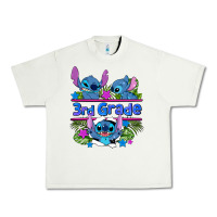Pistachio preview flower stitch 3rd grade Urban Heavy Tee - AdoDesignShop