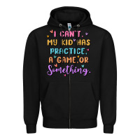 Black sports mom Zipper Hoodie - MaliasSmallBusiness