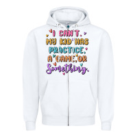 White sports mom Zipper Hoodie - MaliasSmallBusiness