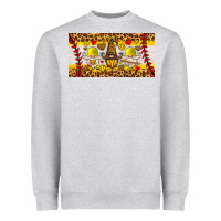 Softball Gnome License Plate Heavyweight Sweatshirt | Teevron