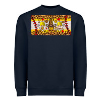 Navy softball gnome license plate Heavyweight Sweatshirt - HRA Design Shop