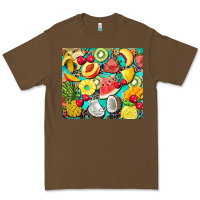 Cacao summer fruits Premium Tee - BarkalooDesign