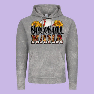 Baseball Nana Vintage Hoodie Designed By Hra Design Shop
