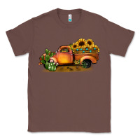 Chestnut sunflower truck Classic Tee - JahusDesignShop