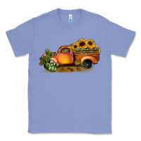 Colony Blue sunflower truck Classic Tee - JahusDesignShop