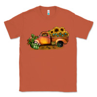 Copper sunflower truck Classic Tee - JahusDesignShop