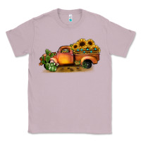 Lilac sunflower truck Classic Tee - JahusDesignShop