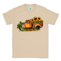 Mushroom sunflower truck Classic Tee - JahusDesignShop