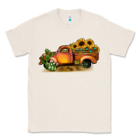 Natural sunflower truck Classic Tee - JahusDesignShop
