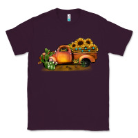 Plum sunflower truck Classic Tee - JahusDesignShop