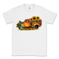 White sunflower truck Classic Tee - JahusDesignShop