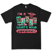 Black im a nurse whats your superpower Premium Tee - RanaPortraitStore