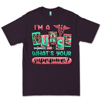 Plum im a nurse whats your superpower Premium Tee - RanaPortraitStore