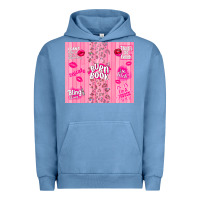 Pigment Pebble Blue burn book Urban Hoodie - TumblerDesignByShophia