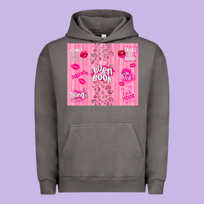 Burn Book Urban Hoodie Designed By Tumblerdesignbyshophia