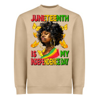 Mushroom juneteenth is my independence day Heavyweight Sweatshirt - HRA Design Shop